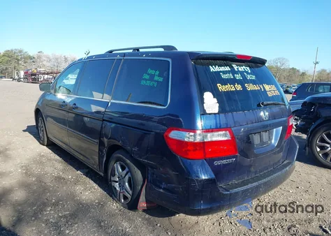 2006 Honda Odyssey Ex-L from USA, damaged, VIN 5FNRL38686B116405